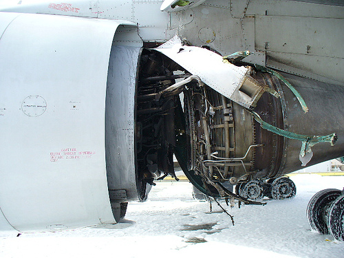 Aircraft Fire at LAX Maintenance Facility